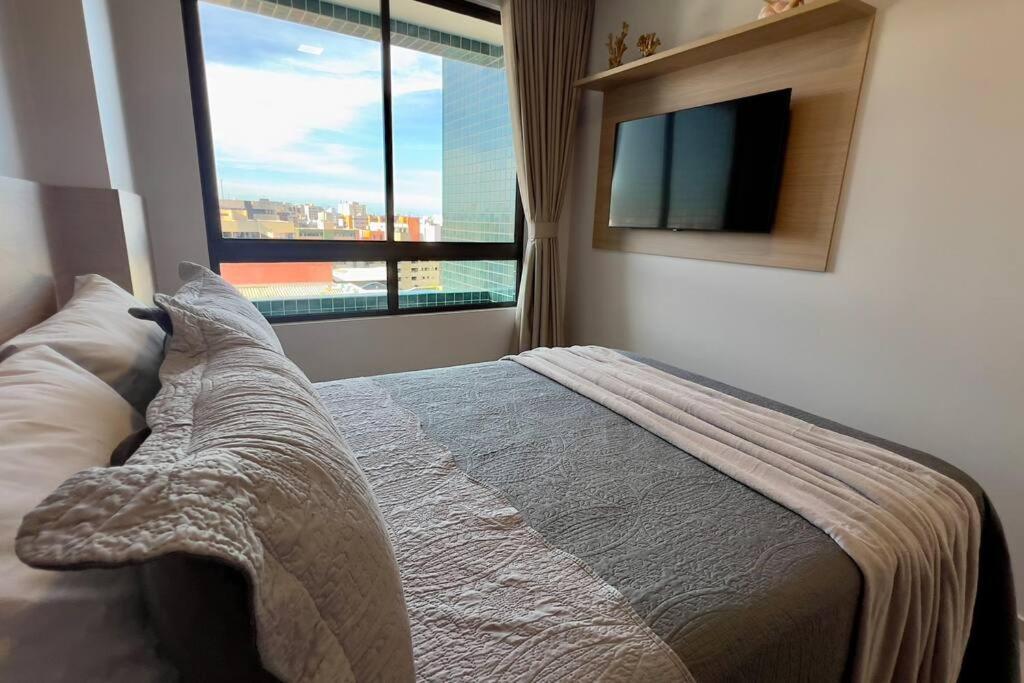 Smart Stay 1103 Na Praia De Ponta Verde - Piscina - Academia - Ar Na Sala - Coworking - A 200M Da Praia Maceió المظهر الخارجي الصورة