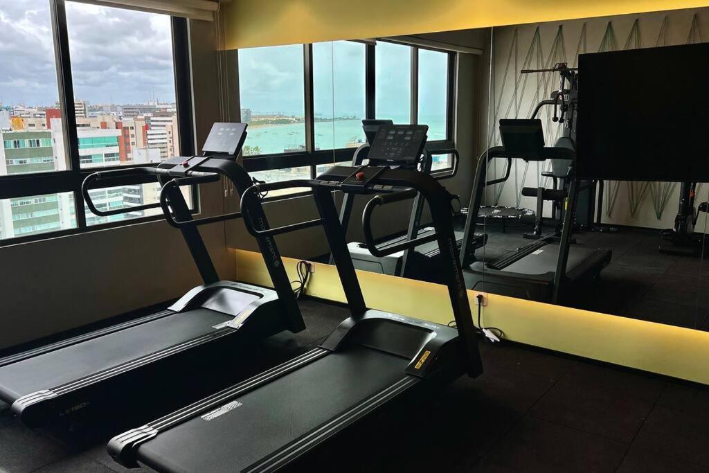 Smart Stay 1103 Na Praia De Ponta Verde - Piscina - Academia - Ar Na Sala - Coworking - A 200M Da Praia Maceió المظهر الخارجي الصورة
