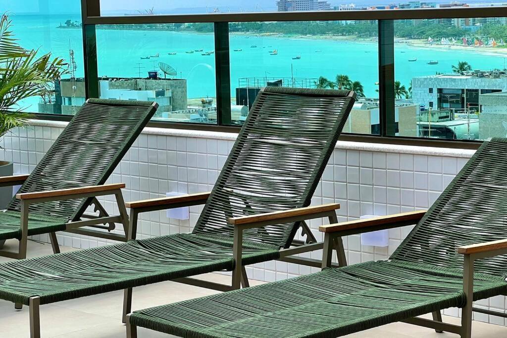 Smart Stay 1103 Na Praia De Ponta Verde - Piscina - Academia - Ar Na Sala - Coworking - A 200M Da Praia Maceió المظهر الخارجي الصورة